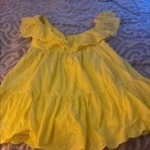 Lilly Pulitzer Sunny Yellow Eyelet Dress